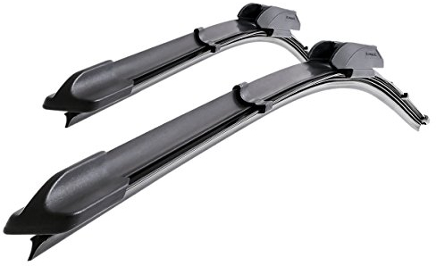 Mossa Vordere Scheibenwischer kompatibel mit Opel Corsa C (09.2000-09.2006) - flache Wischerblätter