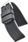 ALPINE Sporty Premium Soft Silicone 20mm Watch Band - Replacement Rubber Watch Bands for Women & Men - Waterproof Quick Release Watch Straps - Compatible with Regular & Smart Watch Bands(Black)