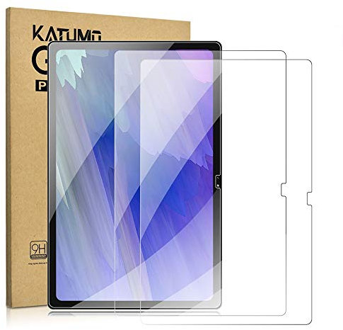 KATUMO [2 Pack Verre Trempé Protection d'écran pour Samsung Galaxy Tab A7 10.4 Pouces 2020 (SM-T500/T505/T507), Sans Bulles Transparent HD Anti-Rayures Films de Protection pour Tablette A7 10,4
