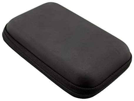 caseroxx Hot Spot Hartschalenetui passend für GlocalMe G4 Pro in schwarz, Transport Aufbewahrung Etui Hülle