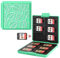Lucylanker Games Card Storage Case Für Nintendo Switch Lite NS, Tragbar und Dünn, Schutzhülle Aufbewahrungsbox Spiele Cards Tasche,12 Schlitze für Game-Karten und 12 für SD Schlitze (Animal Crossing)