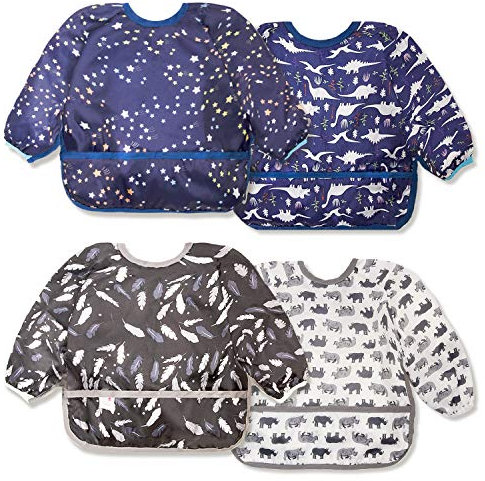 Joyo roy Baby Lätzchen Lätzchen Baby Lätzchen Abwaschbar Lässig Lätzchen für kleine Junge Babylätzchen Abwaschbar SabberLätzchen Baby Baby Lätzchen Wasserdicht Sabberlätzchen beim Essen Baby Bibs