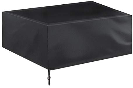 Grantien Billard Abdeckung, Billardtisch Staubschutz Mit Kordelzug, 7ft/8ft/9ft, 210D Oxford Schwarz 287 * 155 * 82cm
