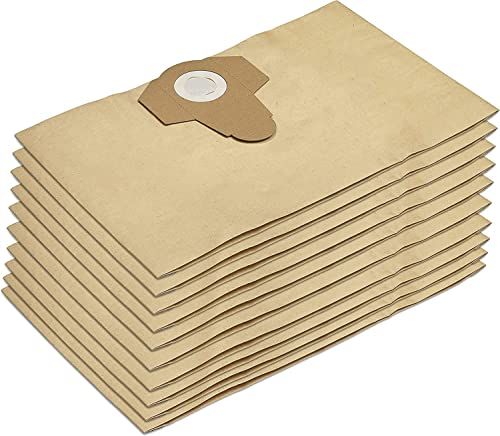 Supremery Lot de 10 sacs d'aspirateur pour aspirateur compatible avec Einhell eau et poussière 30 l