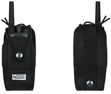 caseroxx Funkgerätetasche Schutz-Holster Molle kompatibel mit Motorola TLKR T92 H20, Zubehör, für Freizeit - Outdoor Aktivitäten, Einsatzkräfte