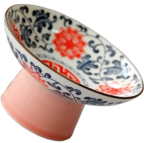 Kichvoe Bandeja Decorativa De Cerámica Para Frutas y Snacks Plato De Aperitivos Base Estable Para Decorar Cocinas y Servir Dulces Fiestas