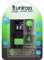 Uniross Chargeur LCD Ultra Rapide pour 1 à 4 Piles Ni-MH 1.2V AA AAA