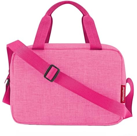 reisenthel coolerbag-to-go Twist pink - Kleine Lunch-Kühltasche zum Umhängen –Ideal für Picknicks, das Büro und unterwegs