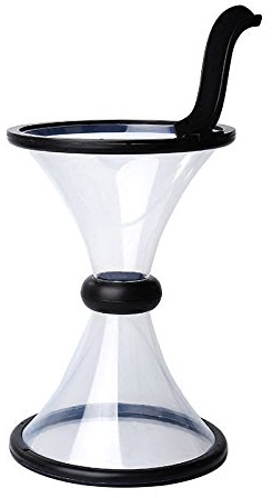 DATOZA Sparschwein mit Vortex, transparent, Schwerkraft, kreisförmige Sparbox, Vortex-Bank
