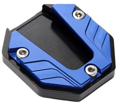 GUICFRF Universal Motorrad Kickstand Fuß Seitenständer Pad Vergrößerung Unterstützung Pad Erweiterung Zubehör Fuß Verbreiterung