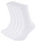 CLOSEMATE 5 Paar Tennissocken Damen Laufsocken Strümpfe Sportsocken Wadenstrümpfe Atmungsaktive Baumwollsocken Gekämmte Baumwolle Damensocken Crew Socks Weiß Größe M 39-42