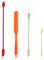 AOZUO 4 spatole in silicone, piccoli cucchiai in silicone, piccoli spatole in silicone, piccoli mini spatole per impasti, strette, in silicone, spatola, per alimenti
