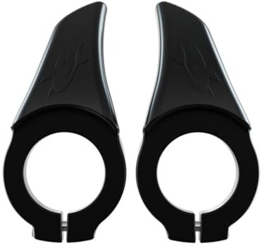 HOUSON Fahrrad Lenkerhörnchen, Ergonomisch Fahrradhörner MTB Lenkerenden daumengriffe Lenkergriffe für MTB, Reise Fahrrad 22.2mm