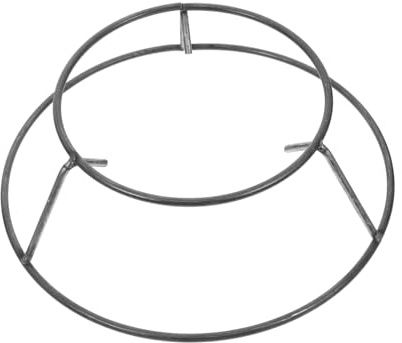 OFFSCH Camping Topfständer aus Eisen mit Verbesserter Luftzirkulation Vielseitiger Herd Topfhalter für Outdoor Kochen und Heimgebrauch Stabiler Wok Stützring