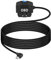 GELRHONR OBD-Stromkabel für Dashcam, Auto OBD zu Angle Micro OBD Power Cable-, Adapter mit Schalttaste OBD2 Dashcam Hardwire Kit, 24 Stunden Überwachung, 2 Modi, 12-24V bis 5V/3A, 11,5ft