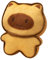 Whnbuij - Animal de peluche para hornear, animal de peluche de simulación de toast Cat Capybara Toys de peluche,decoración de dormitorio adorable llaves de puerta de peluche y colgante en bolsa y