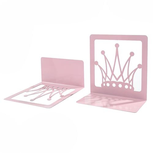 Dickly Crown Serre-coids décoratif Princesse Livre Holder Book Stopper pour Le Bureau de l'école à Domicile