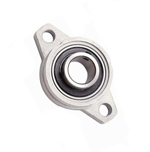 VAYEODEYU Stehlager, Vertikaler oder horizontaler Kugellager-Stehblock aus Zinklegierung, Bohrungsdurchmesser 8–30 mm(Horizontal 20mm)