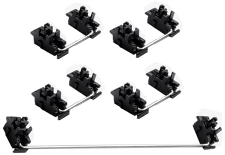 FUNNETOYU Montageplatten Stabilisator Satz Mechanische Tastatur Satelliten Achsen Ersatz Für Große Tastenkappen Selbstgemacht Zubehör