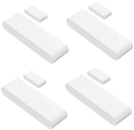 SONOFF SenseGuard DW Gen2 Zigbee Fenstersensor mit Sabotagealarm, Fensterkontakt für Smart Home & Heizung, Öffnen/Schließen Status, kompatibel mit Home Assistant, benötigt Zigbee Hub,4er-Pack