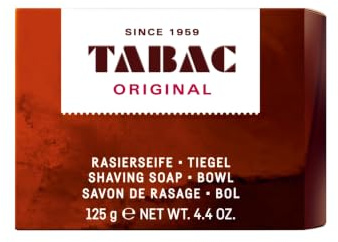 Tabac® Original Rasierseife im Tiegel 125 g | Tabac® Original Rasierseife im Tiegel 125 g – Gründliche Rasur mit klassischem Duft und leichter Anwendung.