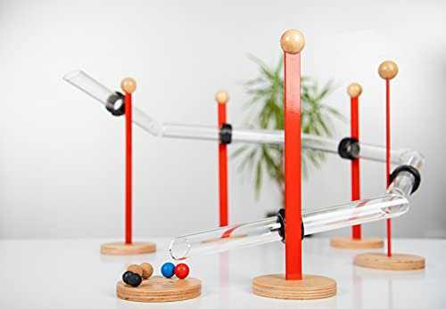 Unbekannt Kugelbahn MagniRoll / Material: Acrylglas, Metall + Holz / Gewicht: 3,4 kg / für Kinder ab 4 Jahren