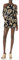 Mud Pie Damen Hayes Strampler Black Palm Hose, schwarz, X-Klein