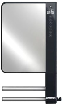 sèche serviettes soufflant - thermor illico 3 - gris anthracite - 1800w - thermor 491373
