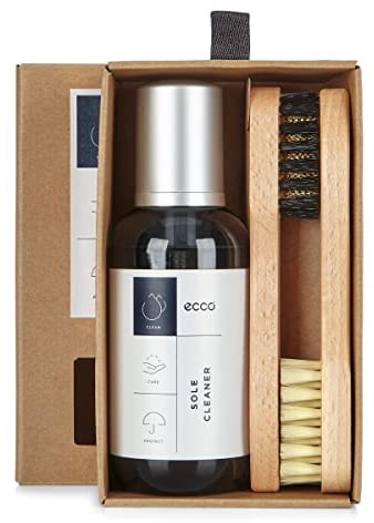 ECCO Unisex-Adult Sole Cleaning Kit Shoe Care, Transparent