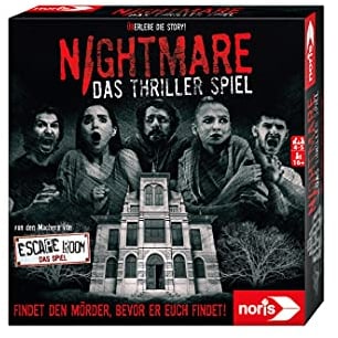 noris 606101896 - Nightmare - Das Thriller Spiel mit dem speziellen Nervenkitzel für alle Adrenalin-Junkies, ab 16 Jahren