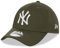 New Era New York Yankees MLB League Essential Olivgrün 39Thirty Stretch Cap - S-M (6 3/8-7 1/4)