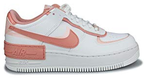 Nike W Af1 Shadow - Scarpa da Basket Donna, Summit Corallo Lavato al Quarzo Bianco/Rosa, 38 EU