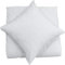 Mixibaby Kissenbezug 40X40 2er Set Dekokissen Kissenhülle Kissen Bezug 100% Baumwolle, Farbe:Hellgrau