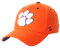 Zephyr NCAA Clemson Tigers Mens Stretch Fitted Hat Team Color, Clemson Tigers Orange, Medium