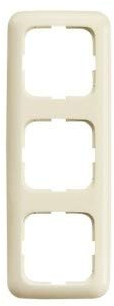 Busch-Jaeger 2513-212 Abdeckrahmen 3-fach Cremeweiß Busch-Duro 2000® SI