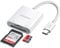 KiWiBiRD SD Kartenleser USB C, Kamera Zubehör, Adapter SD Karte USB C Karten Leser Card Reader Micro SDHC SDXC, Kompatibel mit iPhone 16 15 Plus Pro Max Mac MacBook Air iPad Galaxy S25 S24 Handy