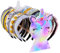 Beinou Headband Holder Unicorno Espositore Organizer Accessori Capelli Porta Cerchietti di Legno per Bambina
