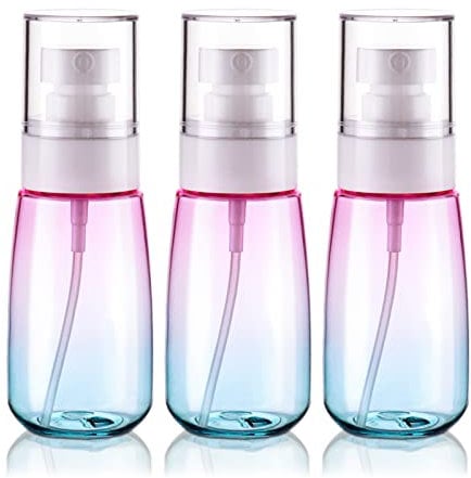 Cosywell - TSA Approved Fine Spray Bottles 60ml Pack of 3 Leakproof Small Empty Bottles for Perfume Oils