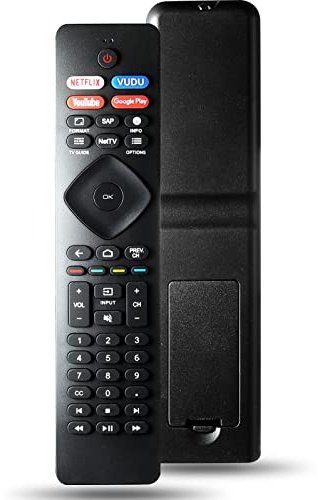 Remote Control Compatible with Philips Smart LED TV 4K Ultra HD (2160p) Android Smart LED TV - Without Voice Funtion