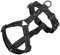 EXCELLENT ELITE SPANKER Kein Zug Hundegeschirr reflektierende Nylon Weste L-förmig einstellbar einfaches Haustier Geschirr für kleine mittlere große Rassen Hunde Walking Training(BLK-S)