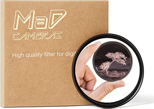 MaD Filtre à effet infrarouge pour appareil photo reflex numérique 67 mm 720 nm
