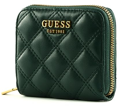 GUESS Giully SLG Small Zip Around Wallet Forest