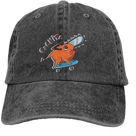 YUONME Baseballmütze Sommer Sonnenhut Skateboard Maske hip hop Design kettensäge Kappen Mann pochita Cowboy spitzhut hüte Geschenk