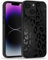SCORPIFY for iPhone 13 Case [Compatible with MagSafe] with Matte Black Leopard Cheetah Print Design, Cute Magnetic Phone Cover for Women Girls and Men, Slim Bumper with Stylish Pattern