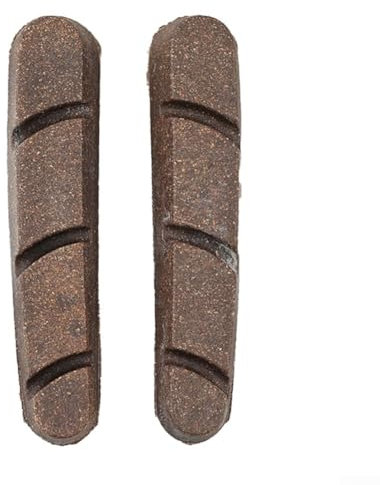 Rennrad-Bremsblöcke für Carbon-Felge aus Kork (Dunkelbraun)