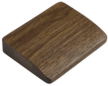 Zdprkqzvz Handgelenkauflage aus Holz, mechanische Tastatur-Handgelenkauflage mit Matte, Gaming-Tastatur, Schreibtisch-Handgelenkschutz, Handflächen-Stützpolster