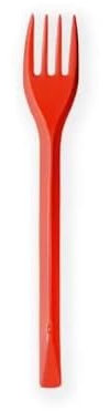 20/80 FORCHETTE riutilizzabili VARI COLORI posate colorate 17cm per cerimonie feste compleanno party Forchette colorate (80 Pezzi ROSSO)