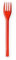 20/80 FORCHETTE riutilizzabili VARI COLORI posate colorate 17cm per cerimonie feste compleanno party Forchette colorate (80 Pezzi ROSSO)