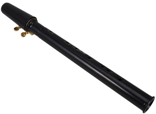 Baluue Mini Saxophone de Poche Résine Abs pour Débutants et Garçon Fille Instrument de Musique Léger et Clair avec Anches Bambou Anches Résine et Tampons Portable et Facile à Utiliser