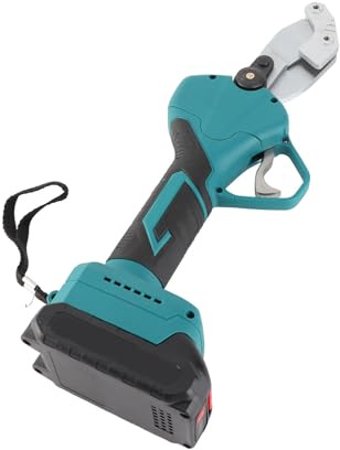 MasYosh Coupe-tuyau électrique, Coupe-tube en PVC sans Fil à Noyau de Cuivre sans Balais avec écran LED et Corde de Suspension Portable, pour Tuyaux en Plastique HDPE Polypropylène PEX (Prise UE)